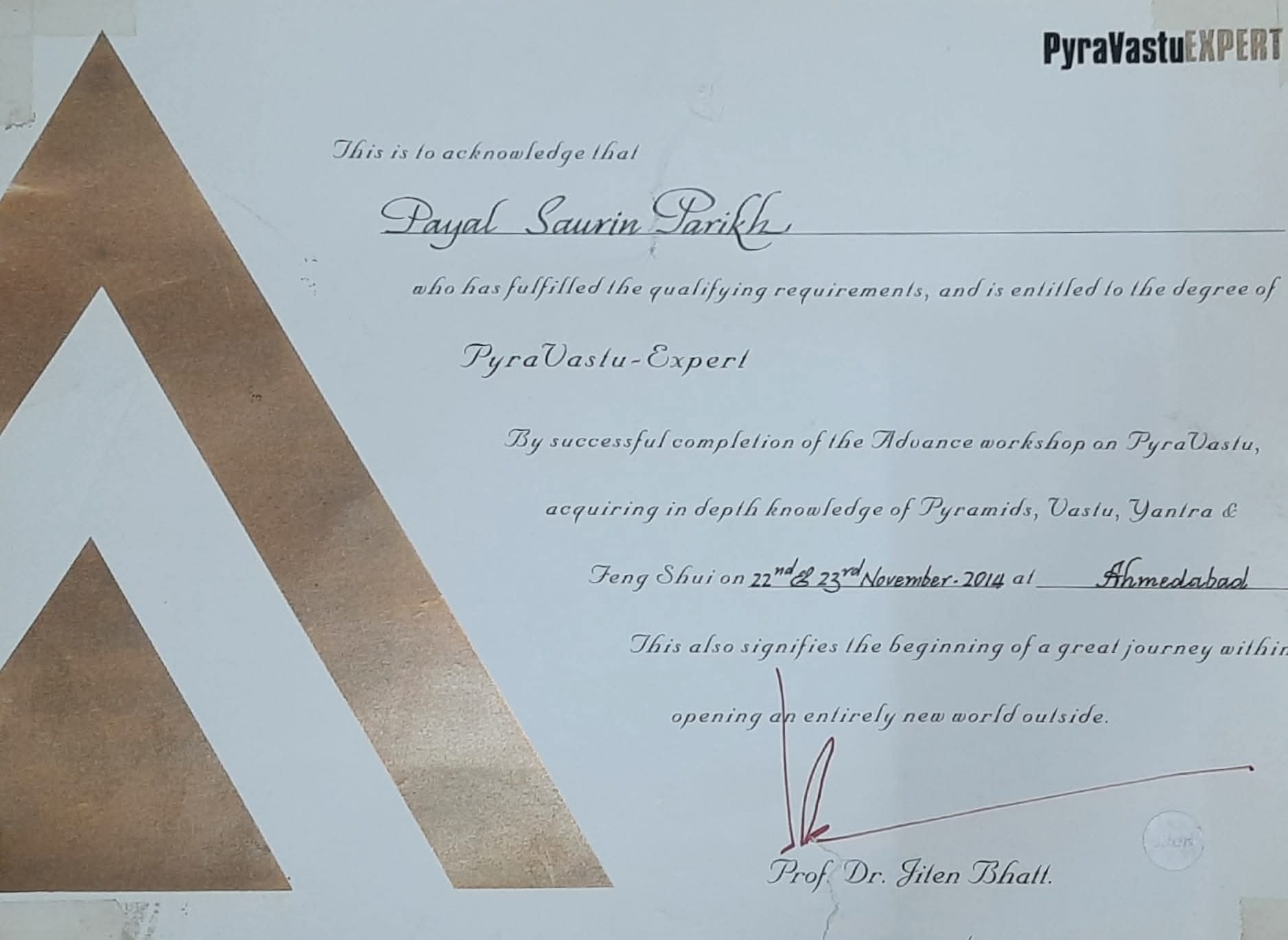 Certified Vastu Consultant